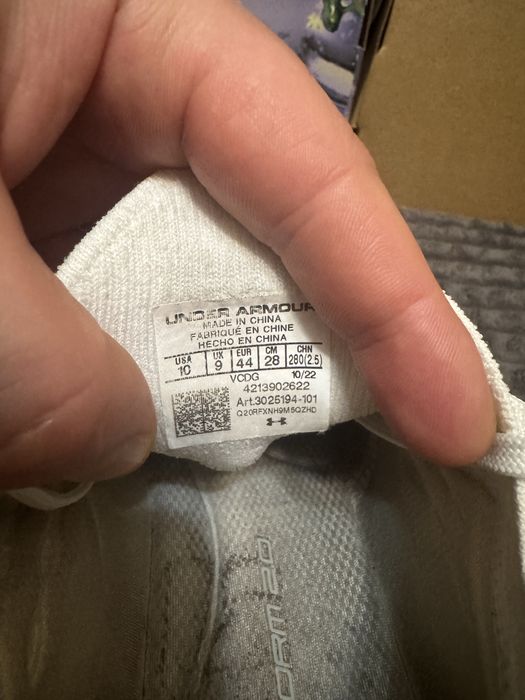 Чоловічі кросівки Under Armour Hovr Phantom 2 44(28см) оригінал