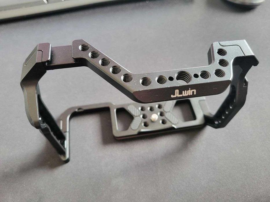 Grelha / Cage em alumínio CNC para Canon EOS R5, R6, R5C