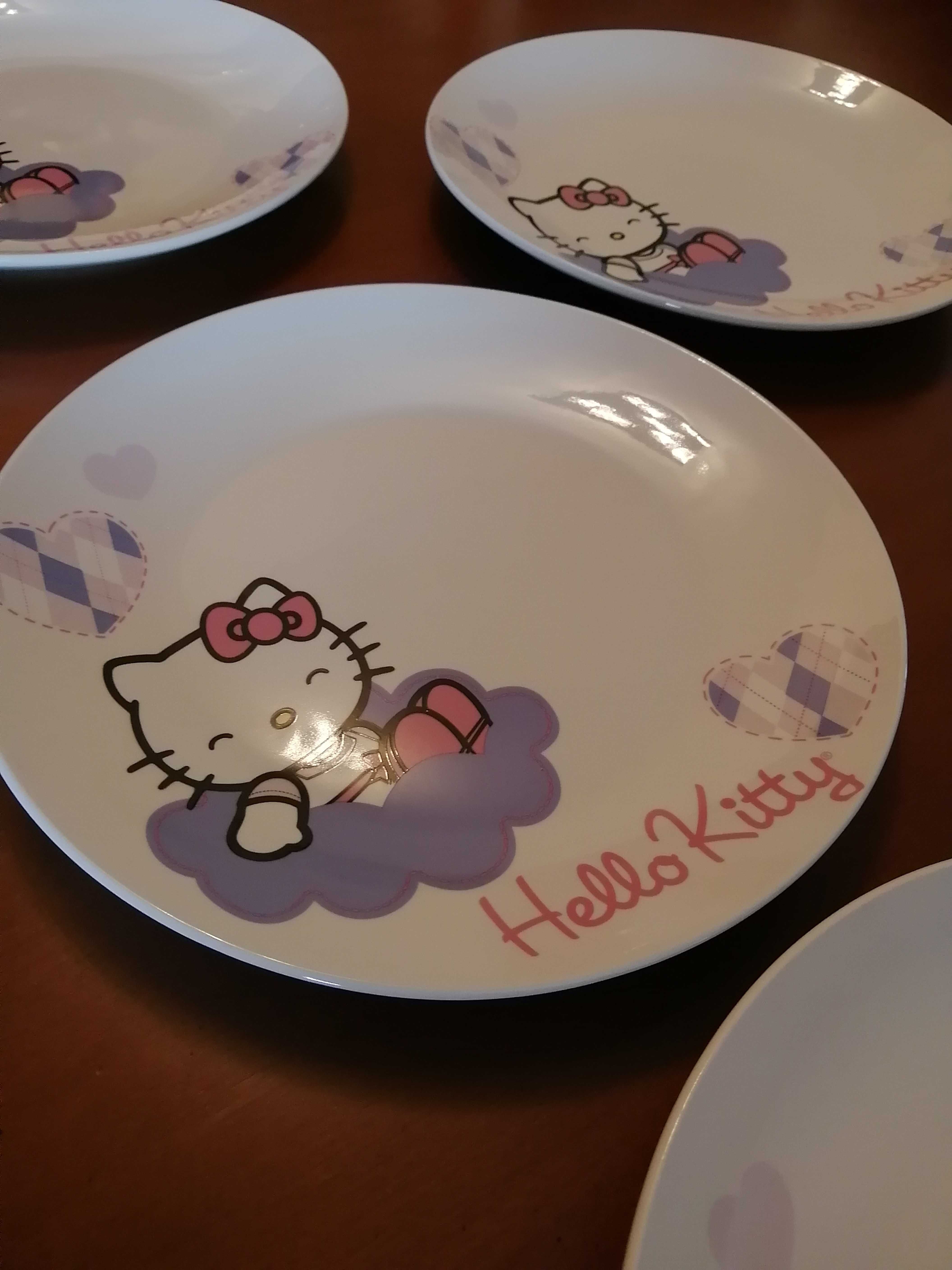 Pratos hello kitty novos