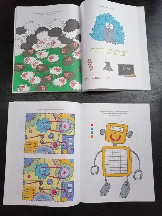 NOWE 3 książeczki ćwiczenia dla dzieci idealny prezent zestaw OKAZJA