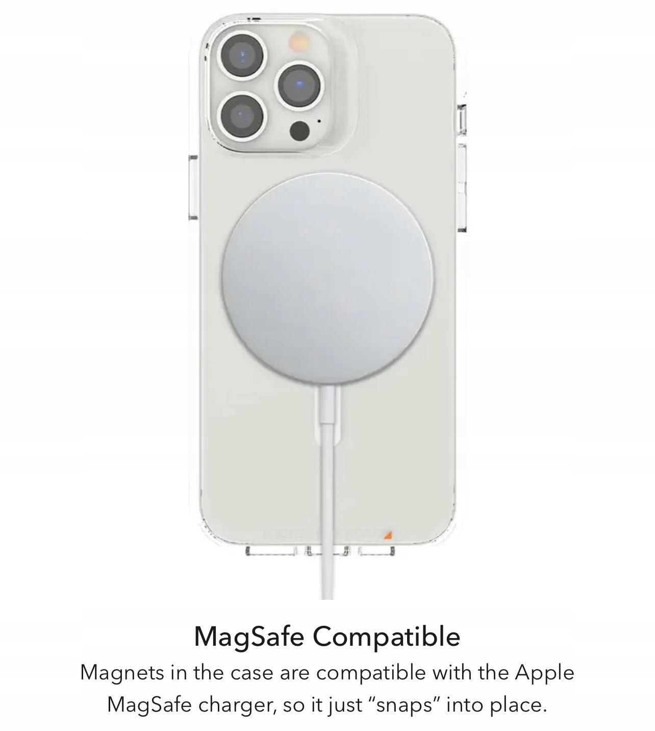 Etui Clean Case przezroczyste z MagSafe do Apple iPhone 15 Plus