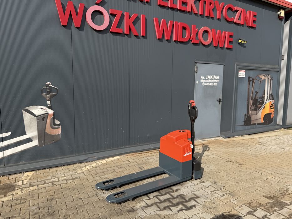 Paleciak elektryczny Linde MT 15 z 2020 r 1500 kg lekki mały paleciak