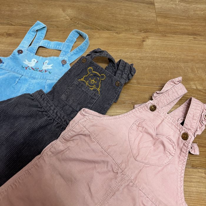 Вельветові комбінезони та сарафан, 74-86 розміри, H&M