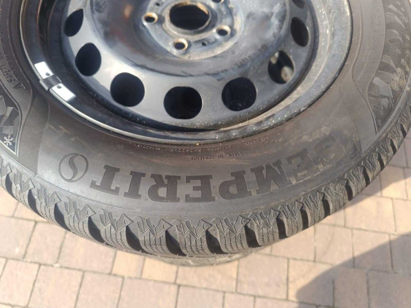 VW stalowe koła OEM / Semperit Speed-Grip 5 205/60R16 XL