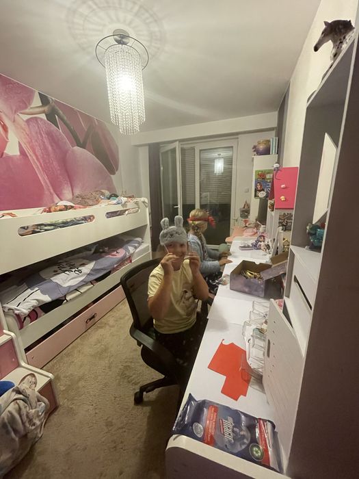 Lozko pietrowe 3 lub 2 osobowe