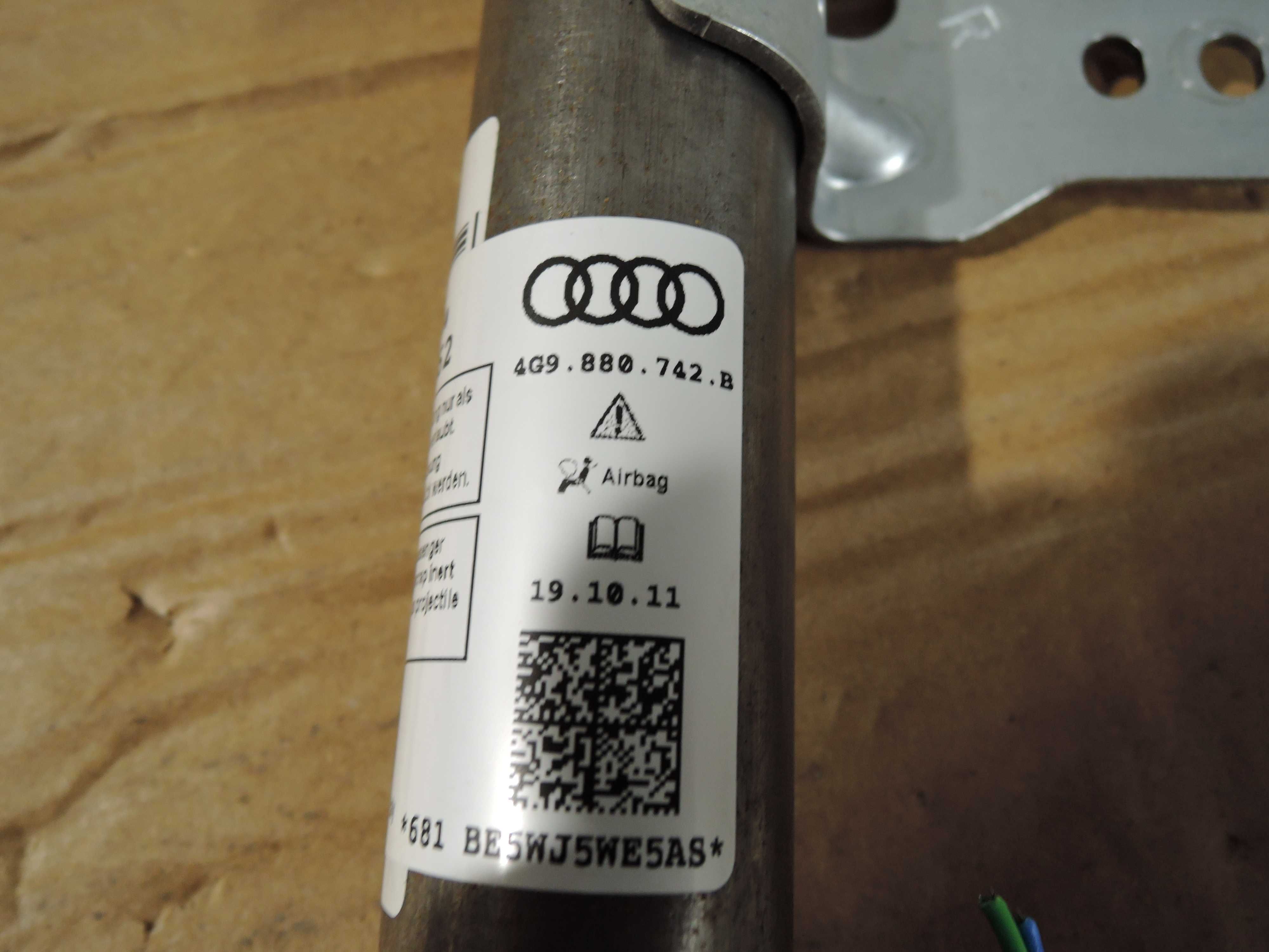 AUDI A6 C7 kombi Prawa  kurtyna 4G9.880.741B