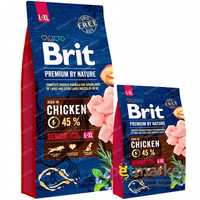 Продам корм для собак Brit Premium Adult L15 кг BAVARO Solid 18 кг