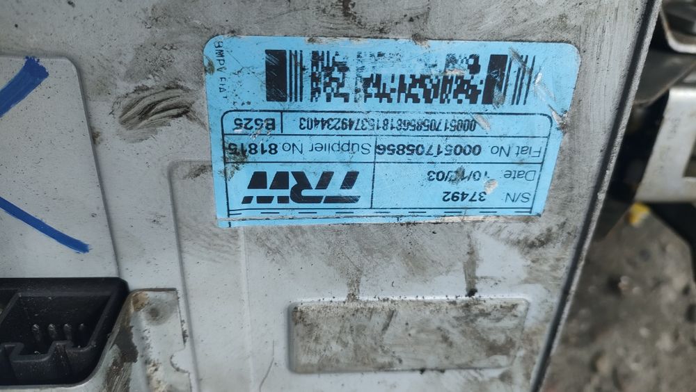 Wspomaganie elektryczne kierownicy Fiat Idea