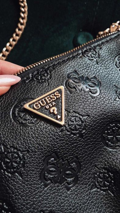 Torebka Guess Helaina Mini Crossbody Top Zip