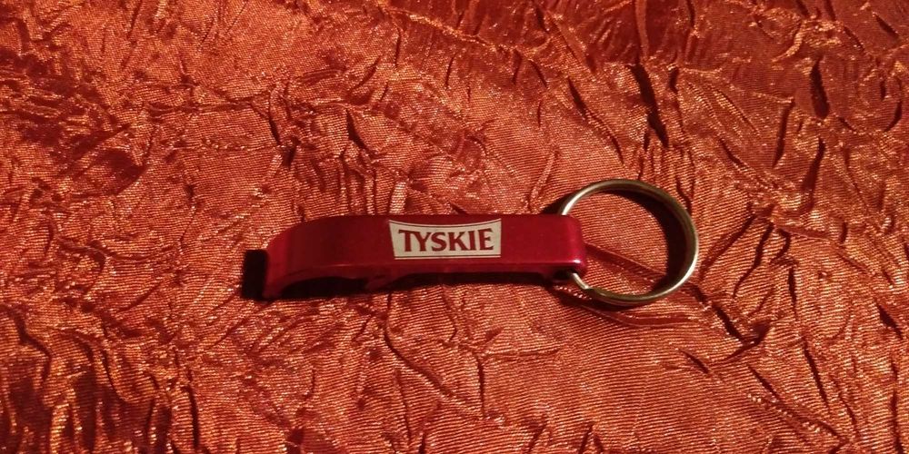 Tyskie otwieracz do piwa breloczek