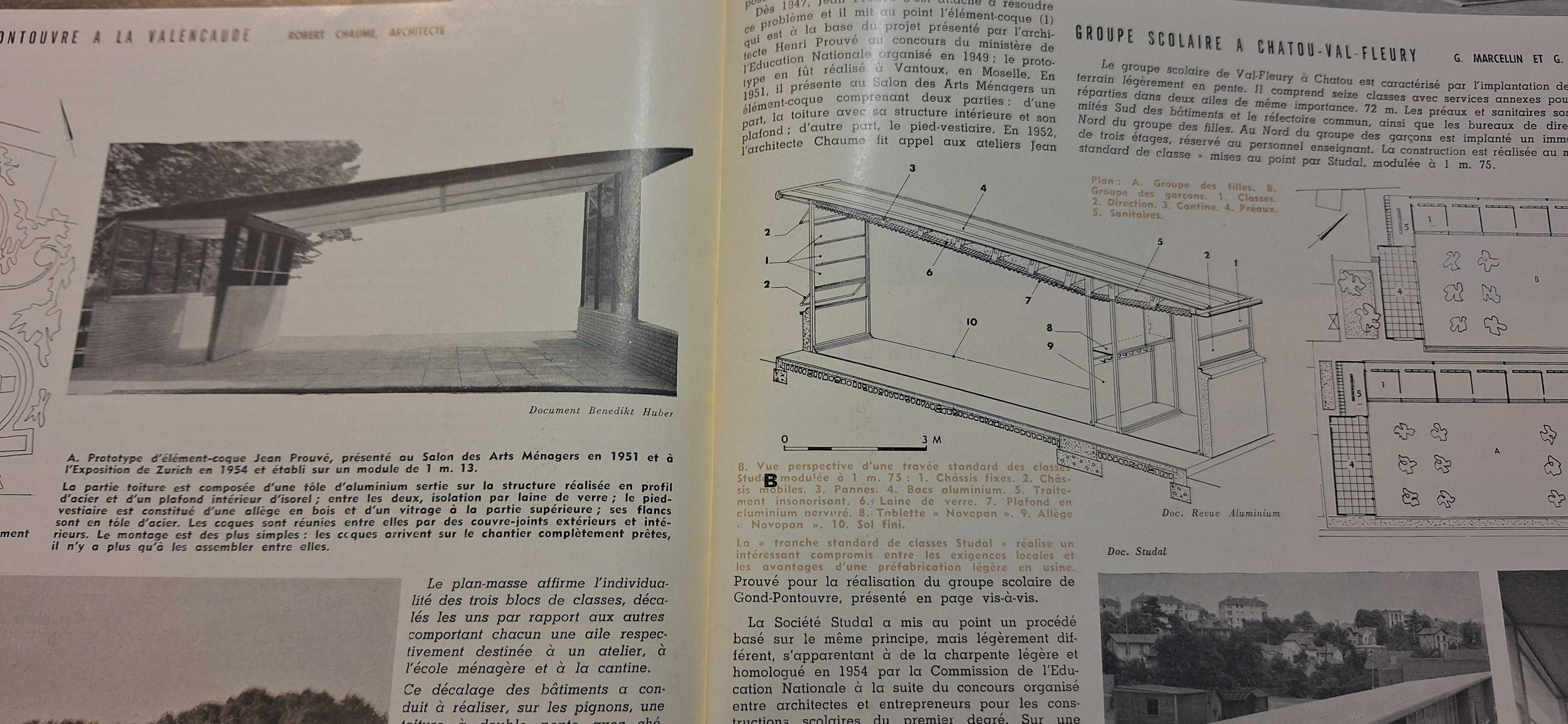 L'architecture d'aujourd'hui  Nº 72 de 1957