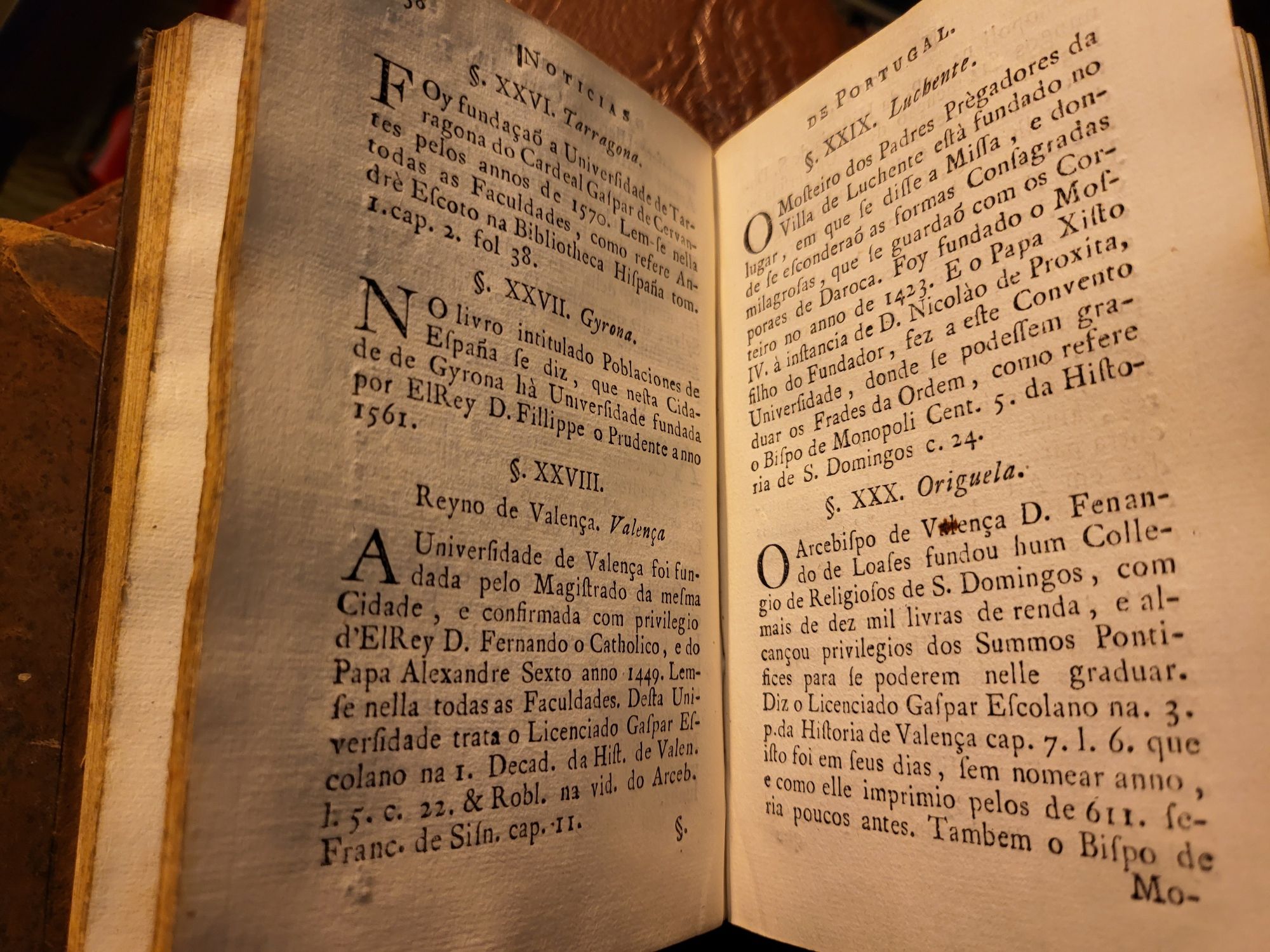 Preco final M. SEVERIM DE FARIA - Notícias de Portugal - 1791 ARQUEOL.