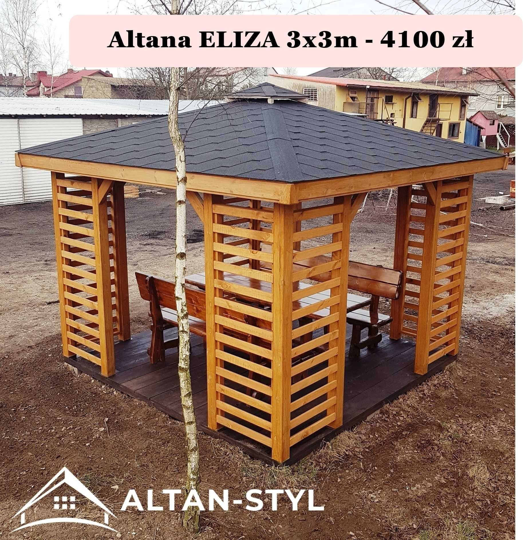 Altany, altanki, wiaty, altana ogrodowa PRODUCENT