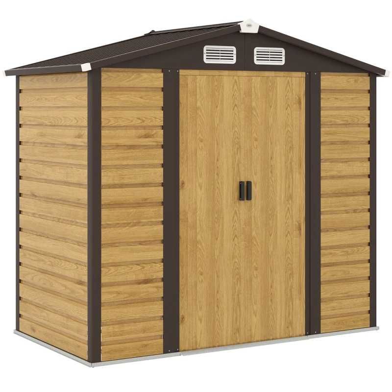 Abrigo de Jardim Exterior 2,36m² 213x120x194 cm