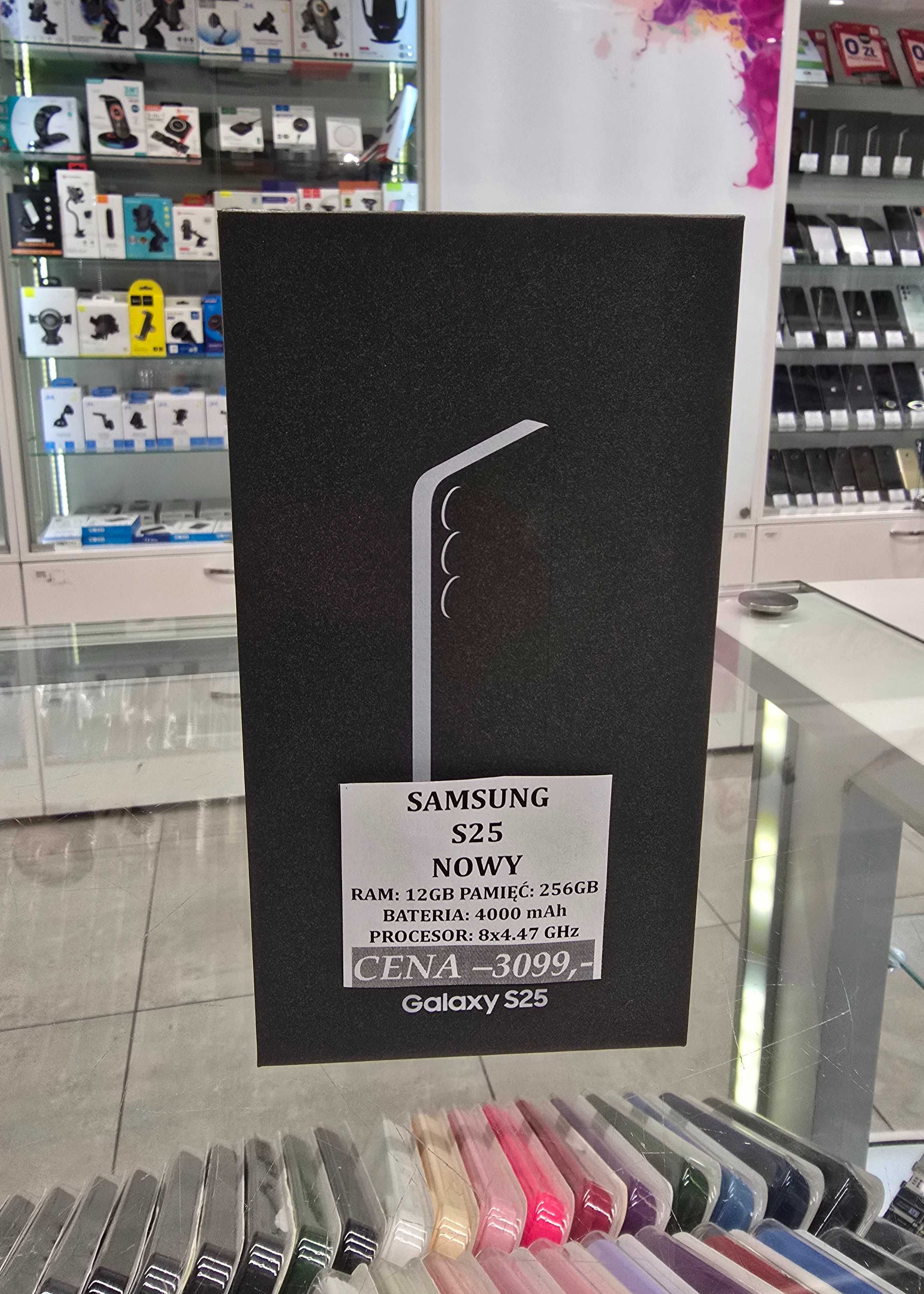 Samsung s25 12/256GB NOWY Telakces Felicity *Raty 0%