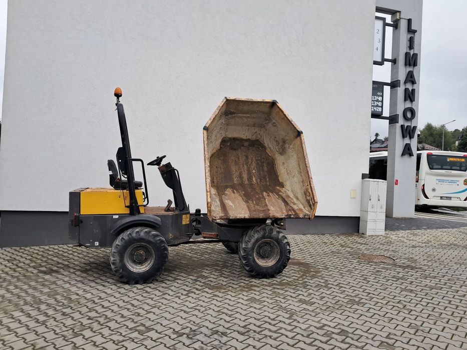 Mecalac TA3SH wozidło budowlane obrotowe 3t tony Hydrostat Automat silnik Kubota 32.4KW Terex Thwaites Wacker obrót+kiper światła kierunkowskazy 4x4 opony 70% 2018r  Terex Mecalac WOZIDŁO WYWROTKA 3 tony 2018r Kubota automat hydrostat