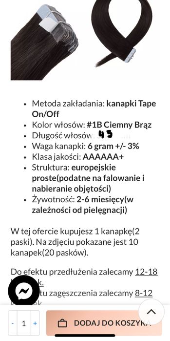 Wlosy slowianskie przedluzanie kanapkowe