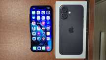 iPhone 16 128GB czarny, stan bdb, gwarancja