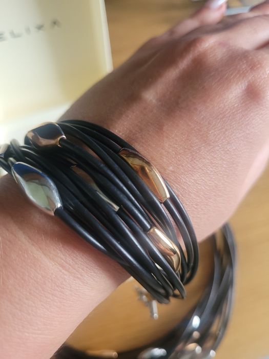 Biżuteria elixa naszyjnik bransoletka kpl