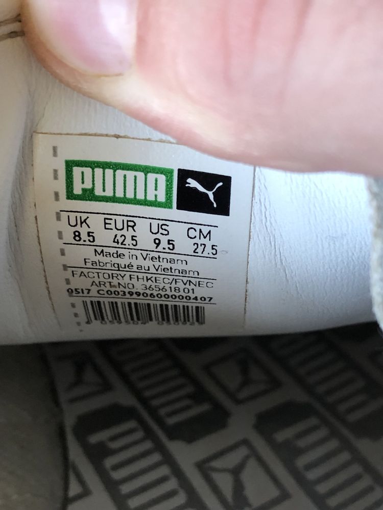 Puma basket 42,5 (28см)