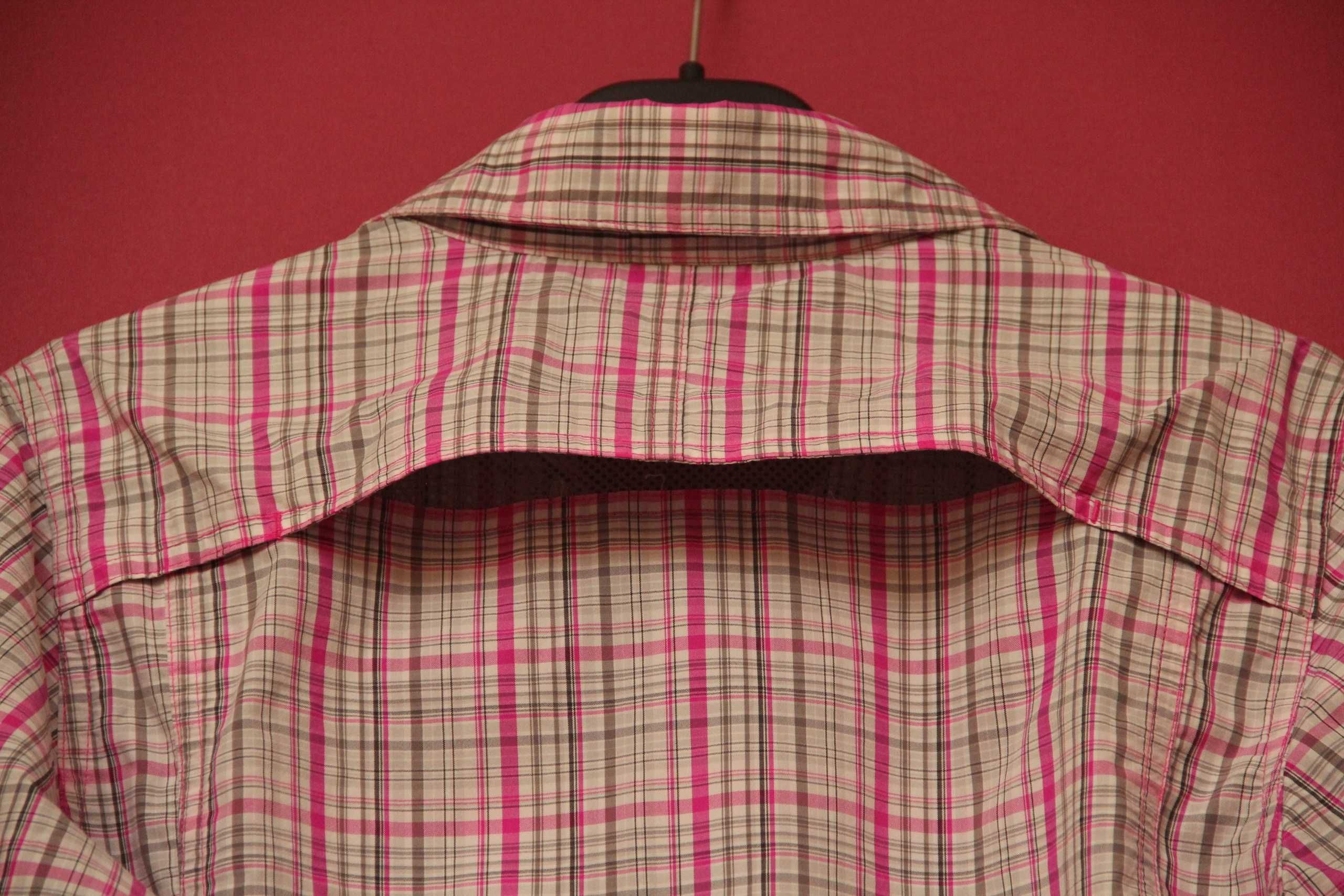 The North Face рр M-L треккиновая рубашка из нейлона и полиестера