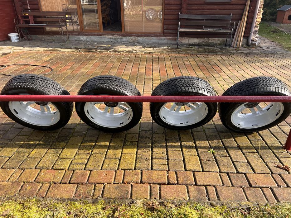 Литі диски з зимовою резиною 215/55/R17 розболтовка 5/112