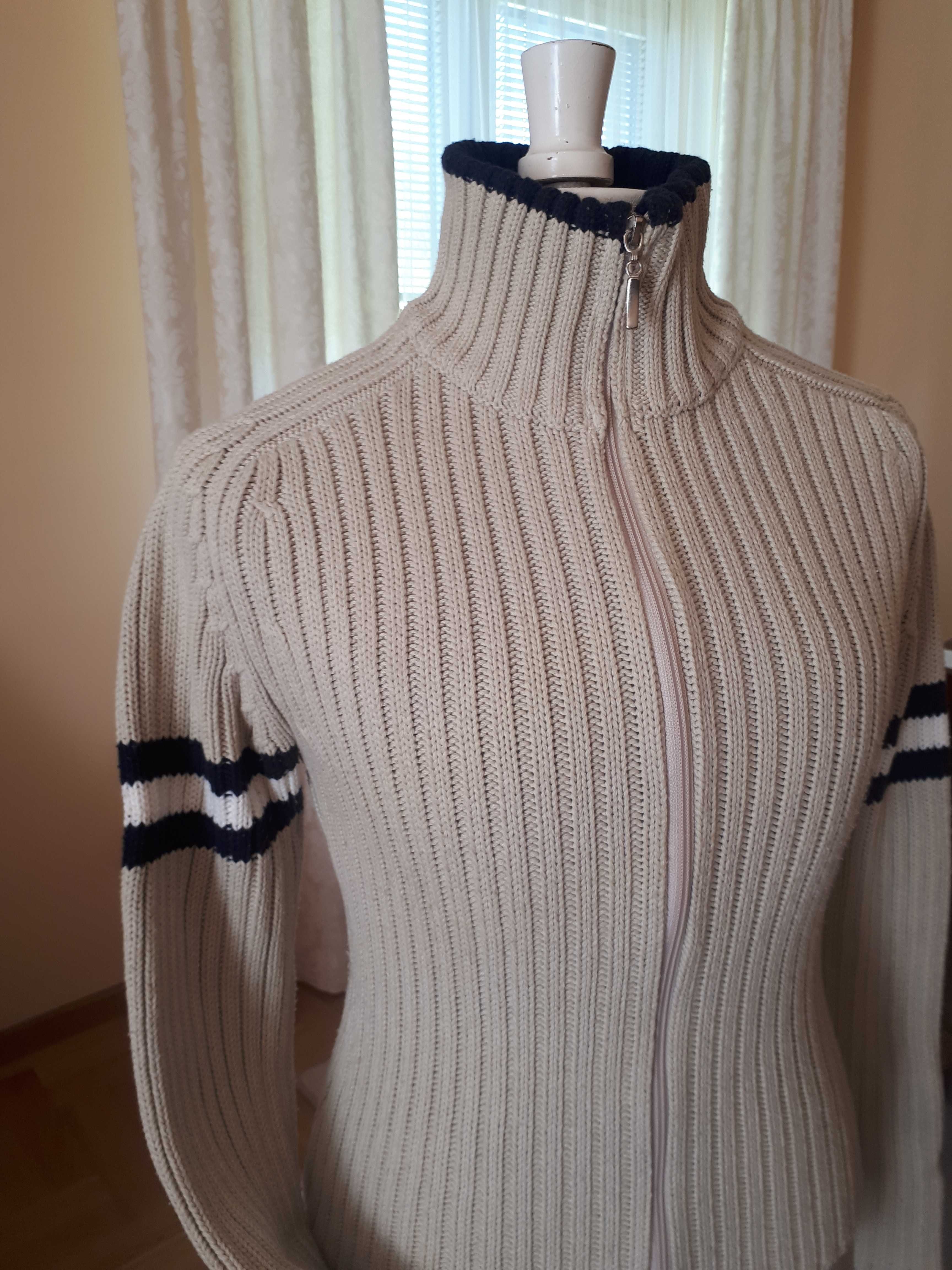 Sweter beżowy, damski