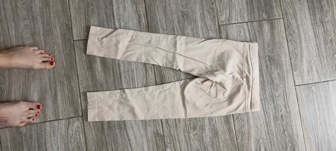 Zara r128 spodnie dla dziewczynki