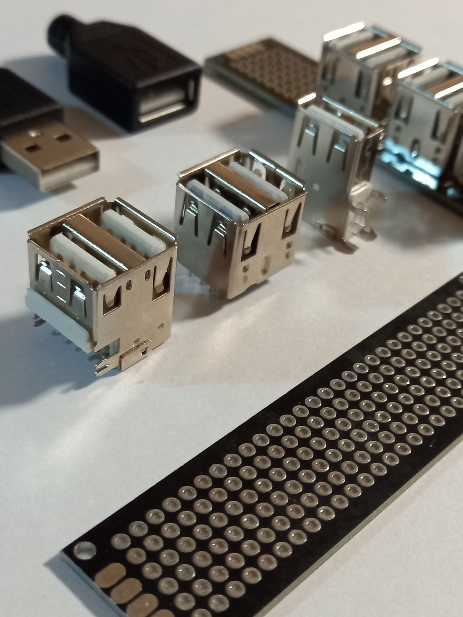 Разъемы USB  папы мамы