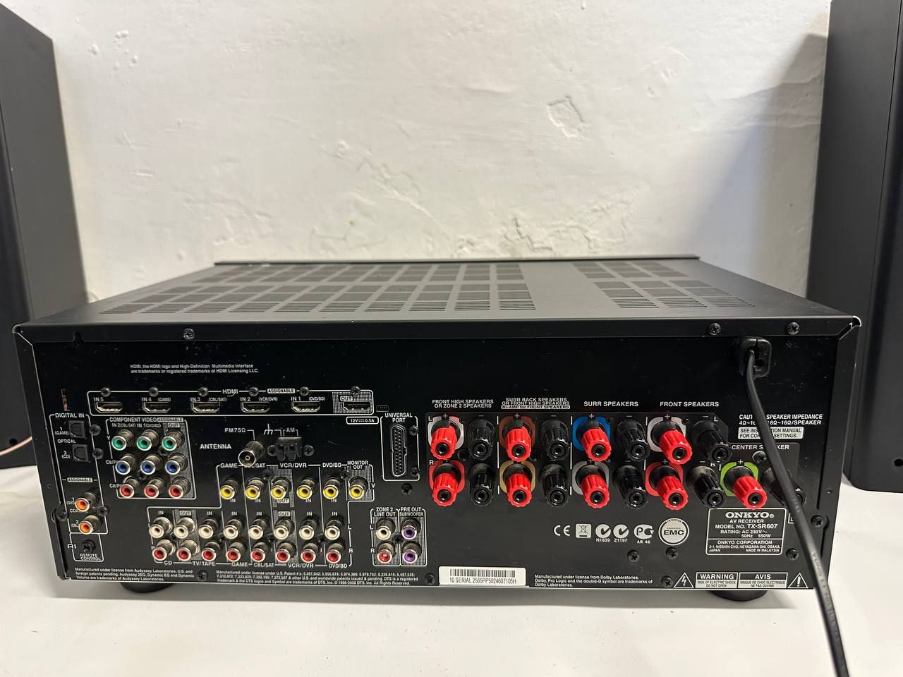 7.2 Amplituner ONKYO TX-SR607, 7*140Watt, HDMI,