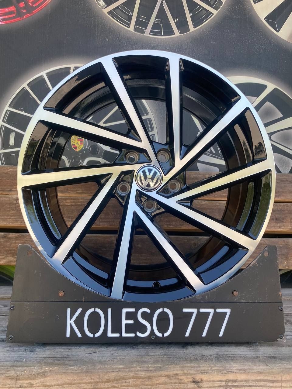 777 Новые диски R18 5/112 VW Caddy Jetta Golf Touran Skoda Octavia