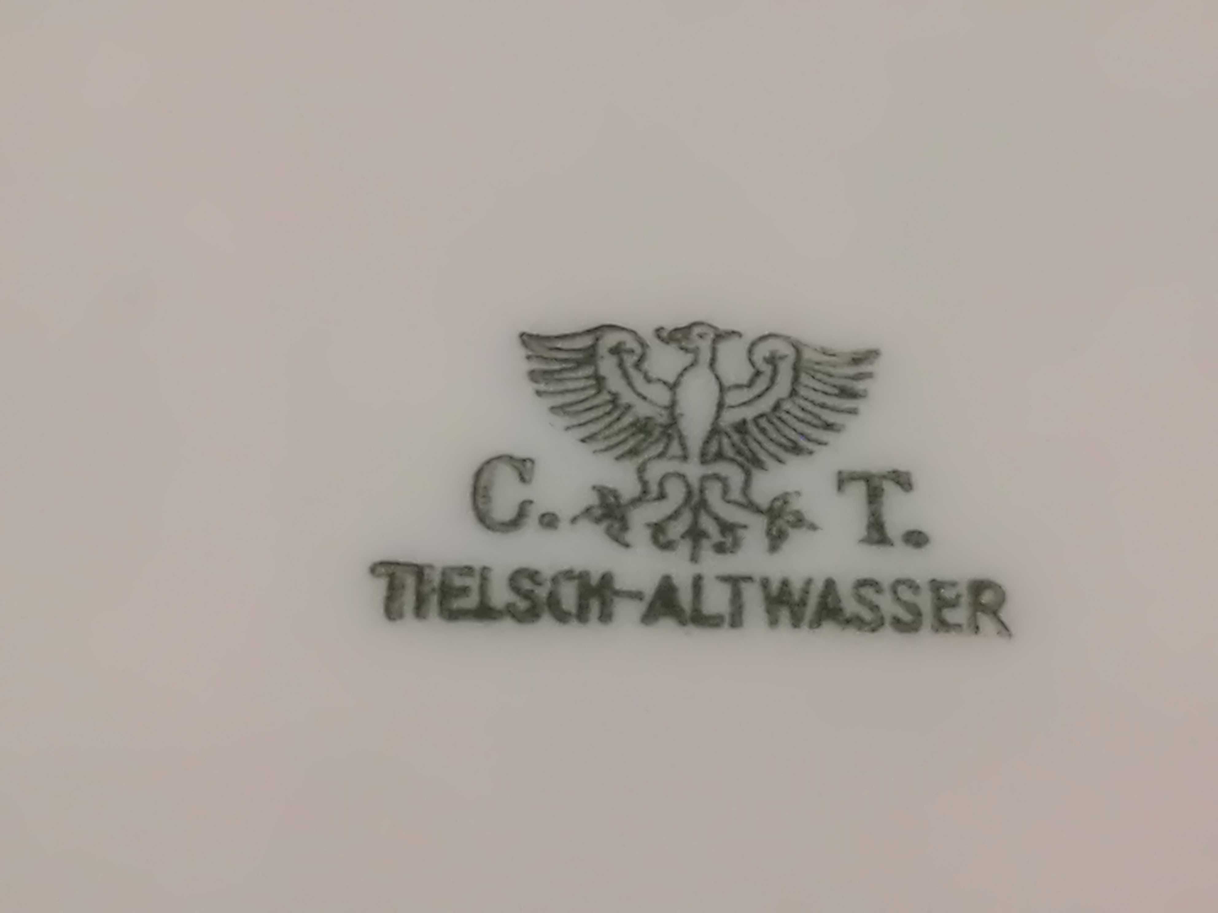 Salaterka Porcelana Wałbrzych C.T. Tielsch Altwasser stara miska