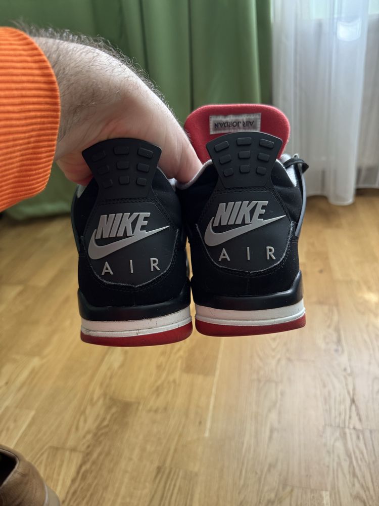 Air jordan retro 4 bred 11,5 us