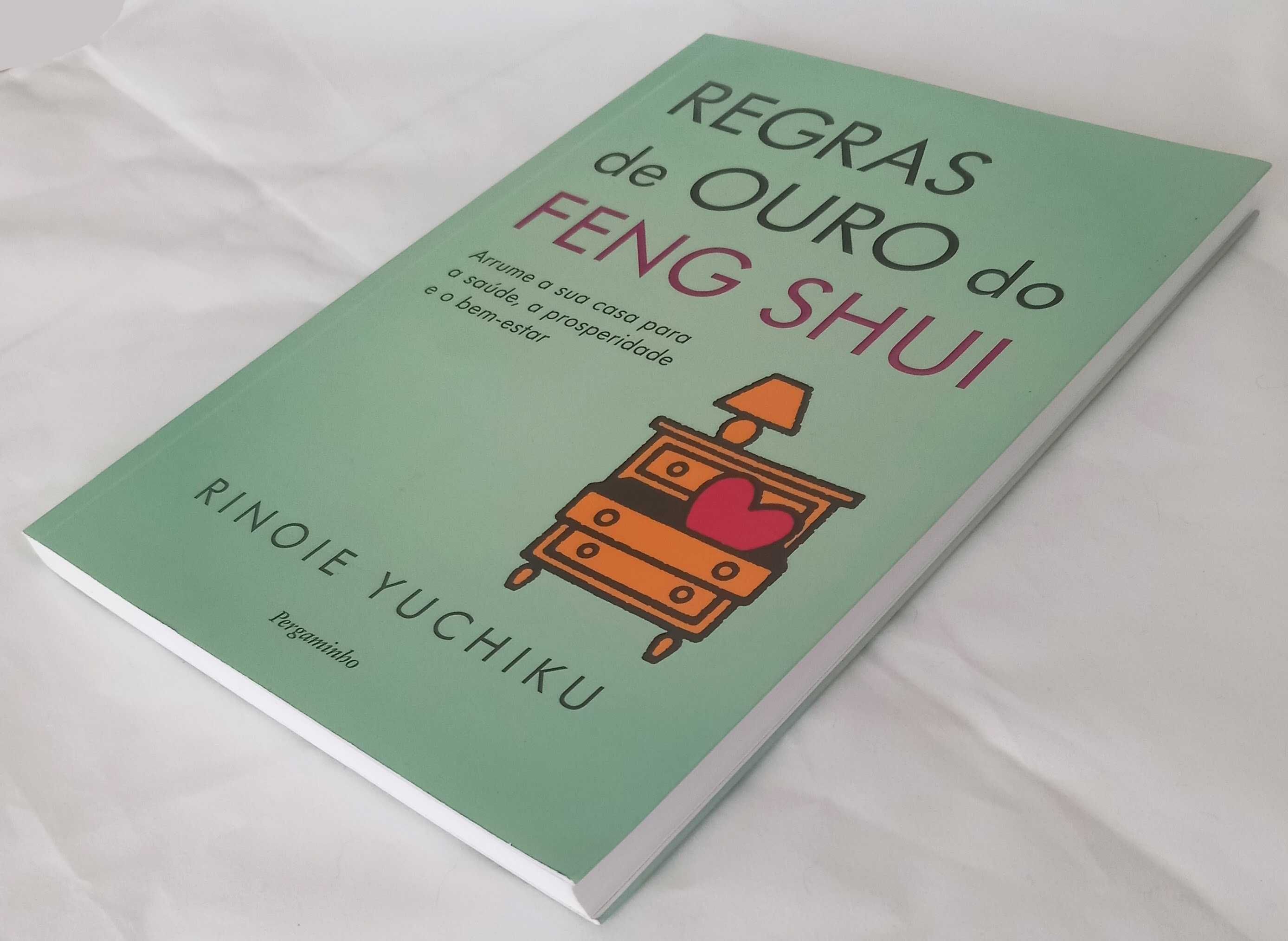 Livro Regras de Ouro do Feng Shui de Rinoie Yuchiku  [Portes Grátis]