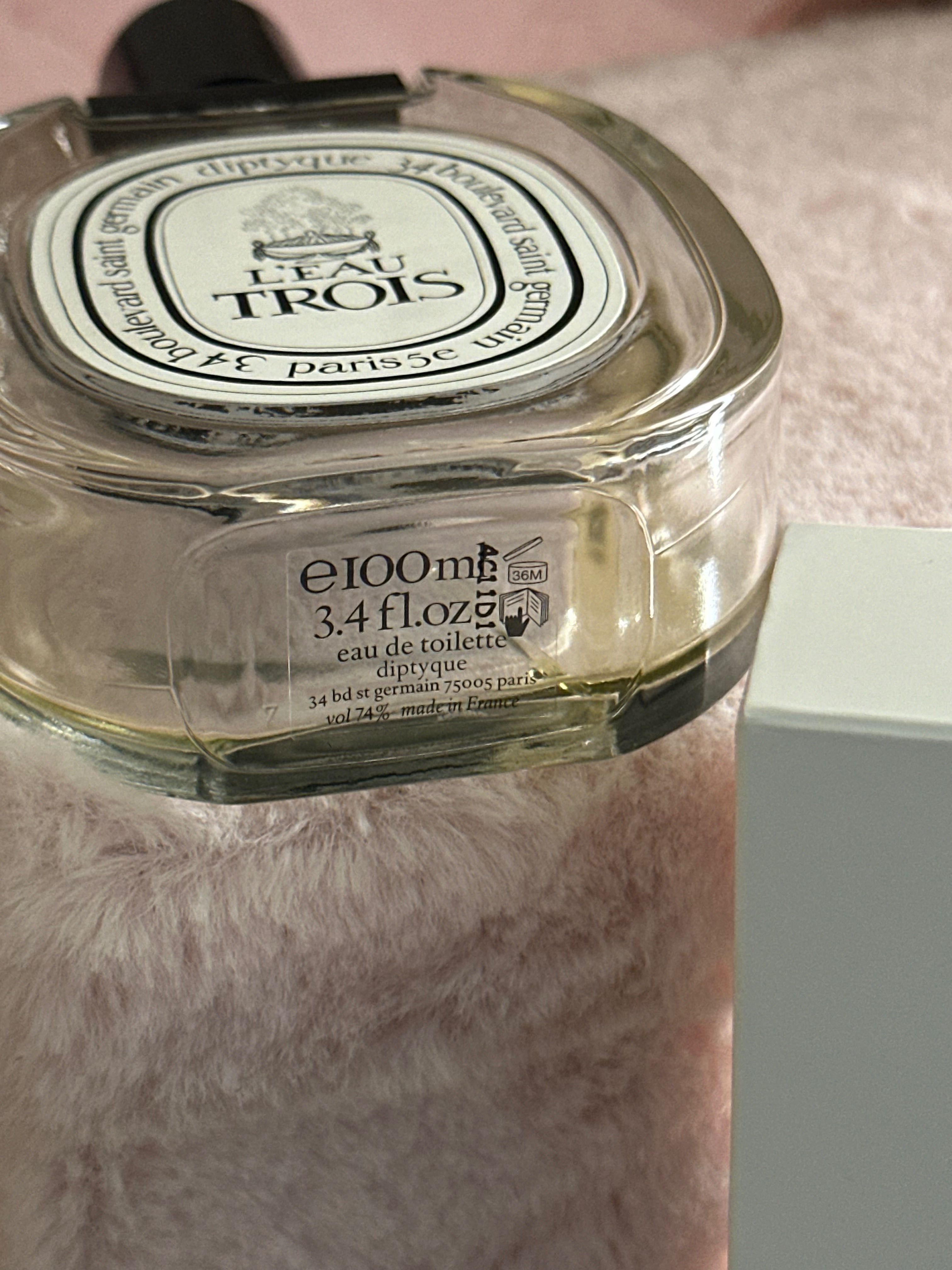 Flakon perfum Diptyque kolekcjonerski prawie pusty flakon po perfumach