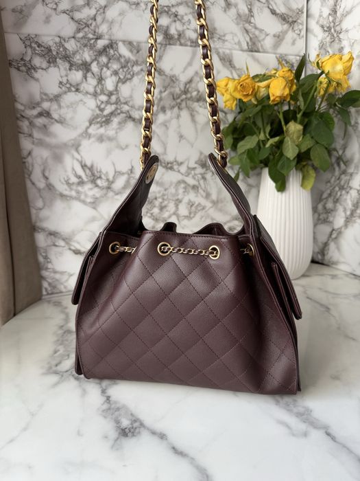 Torebka Chanel S25 Chocolate Brown