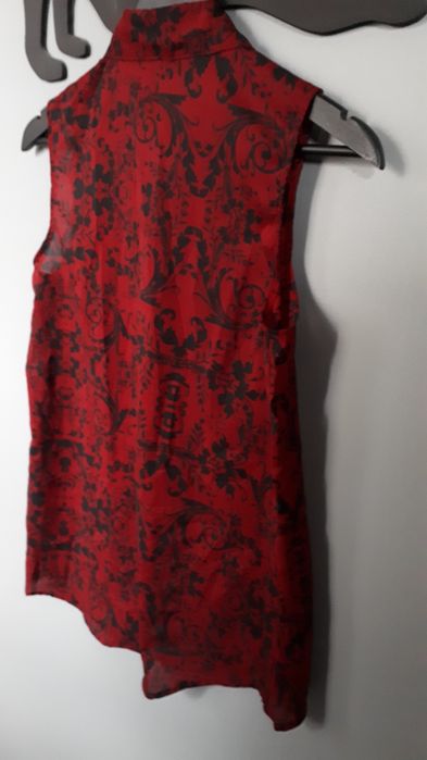 Koszulka bordo  L damska