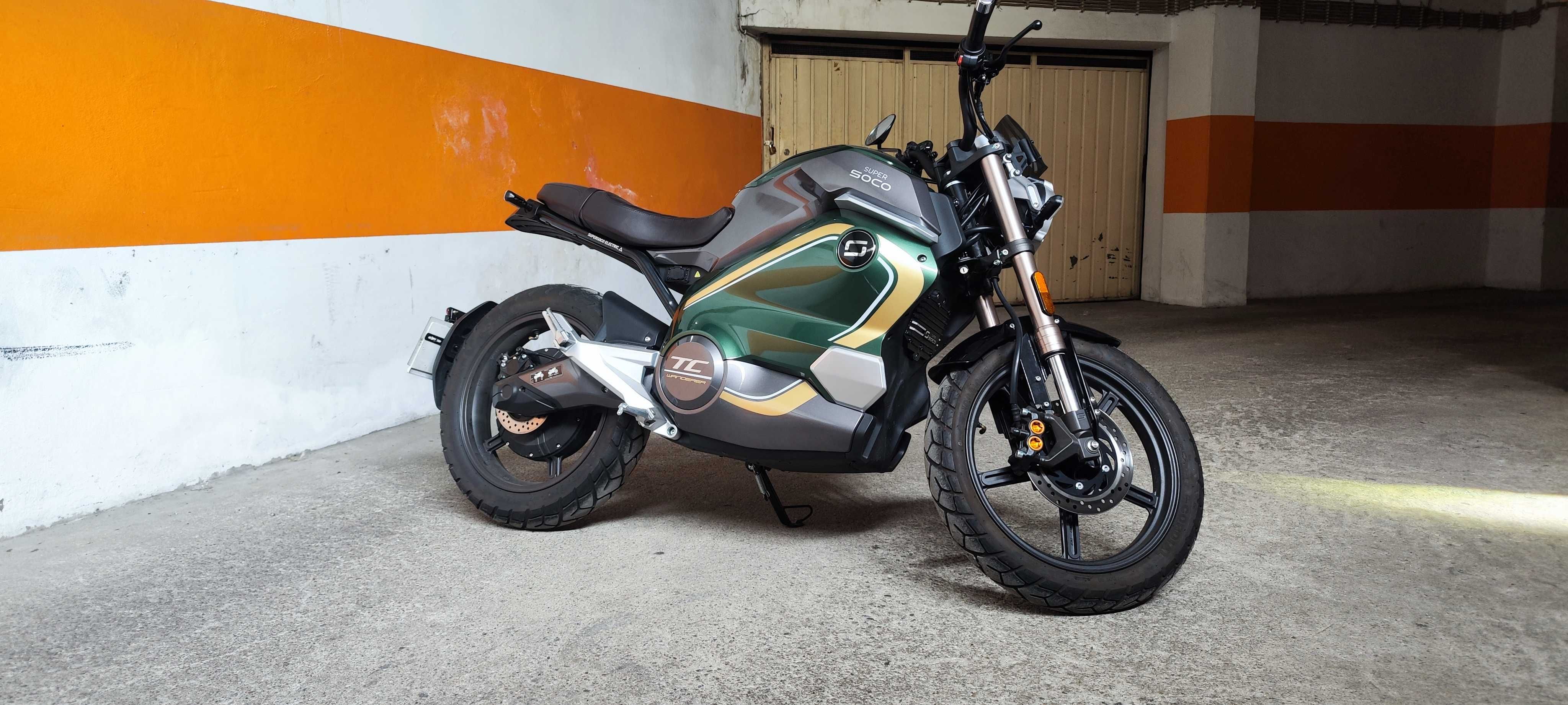Super Soco Tc Wanderer como nova