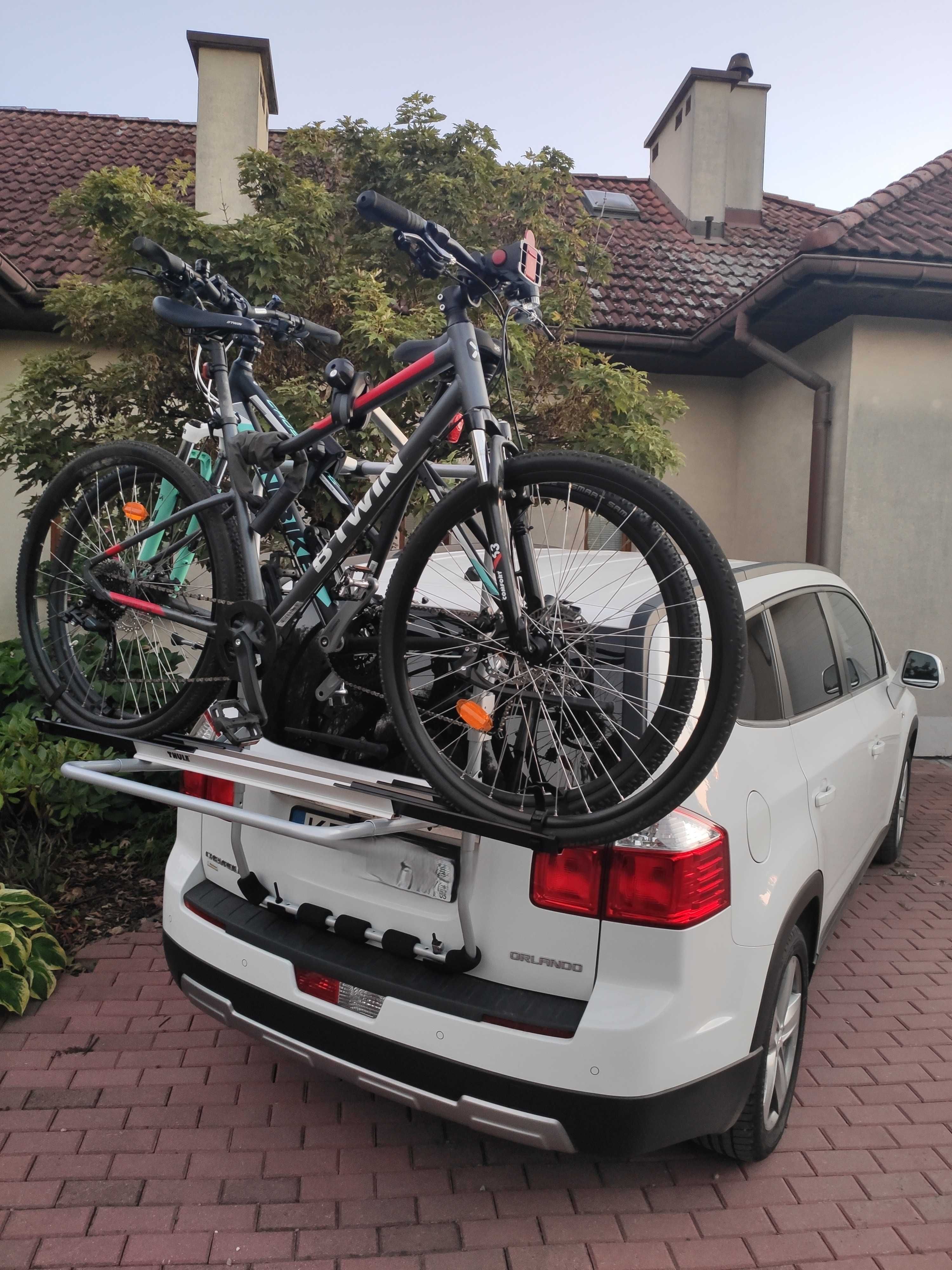 Thule Backpac 973 + adapter 973-16 – bagażnik na 2 rowery, na klapę