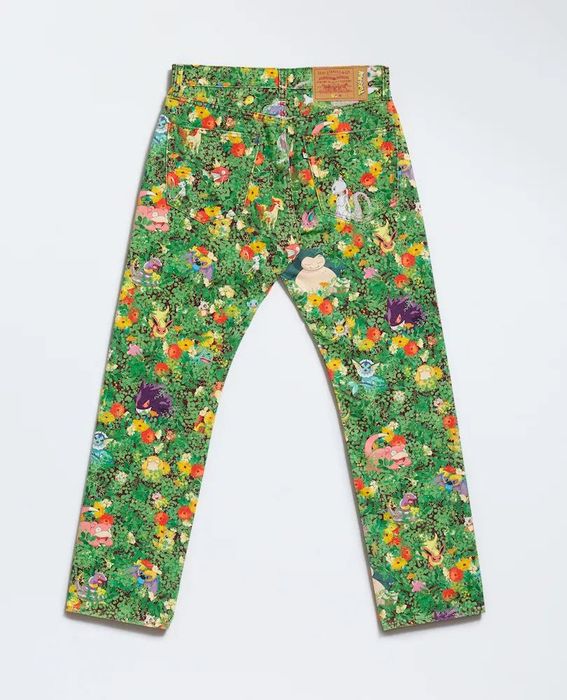 Levis X Pokemon костюм джинсовый (куртка и джинсы), как новый!