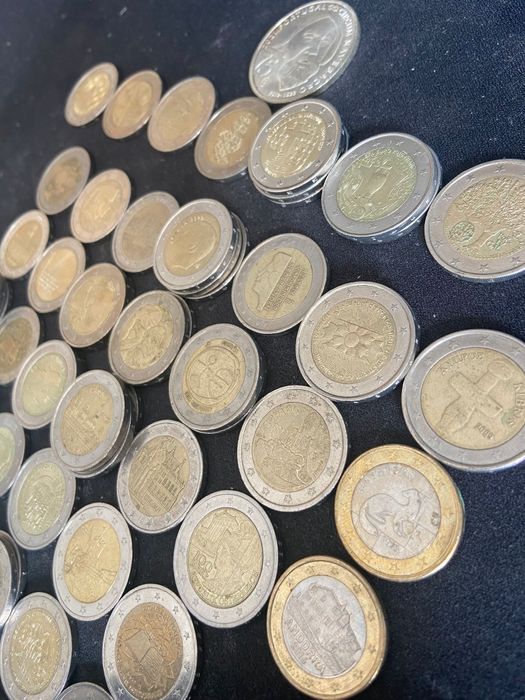 Coleção de moedas 2 Euros ( coração de Viana ) 68 moedas