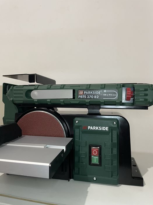 Lixadeira de cinta Parkside PBTS 370 B2 (NOVA)