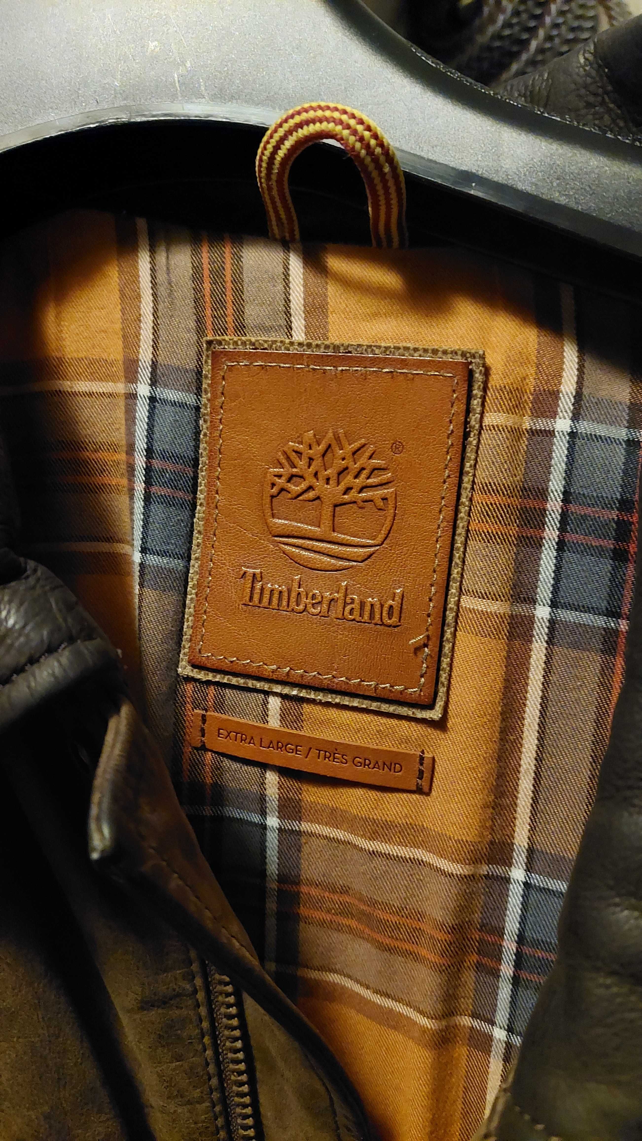 Vendo casaco de cabedal Timberland