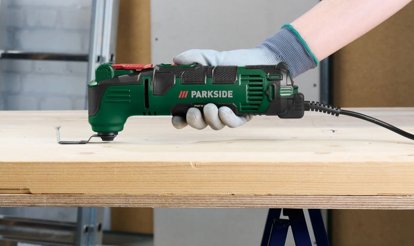 Новий реноватор з Німеччини Parkside PMFW 250/мультитул сетевой/різак