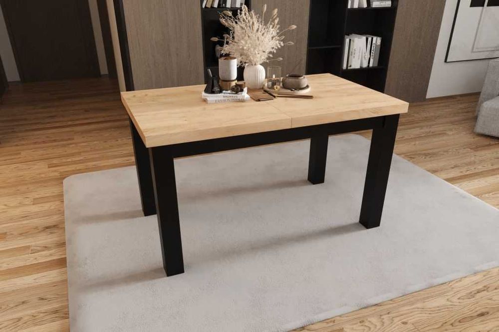 Stół rozkładany MARS 200(300)/100cm dąb Lancelot Craft Wotan Artisan