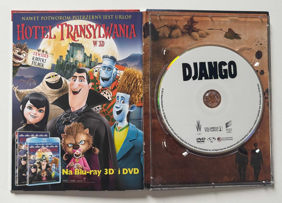Django DVD Film Akcji Western Quentin Tarantino Lektor Django Unchaine