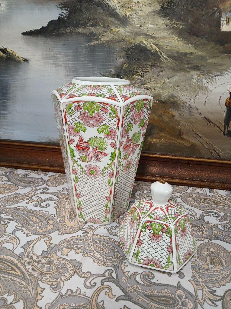 pote porcelana vintage