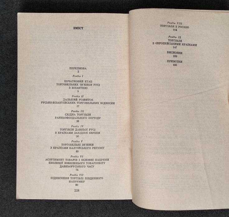 О. Ф. Сидоренко, "Українські землі у міжнародній торгівлі" (1992)