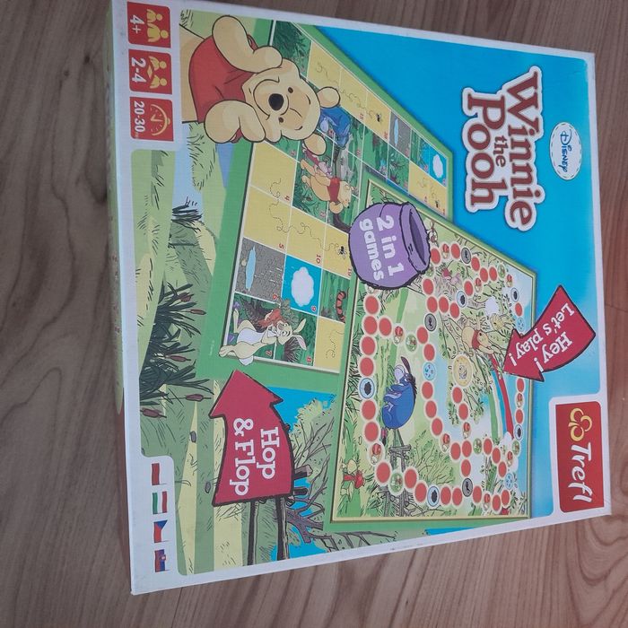 Gra planszowa Kubuś Puchatek 2 w 1