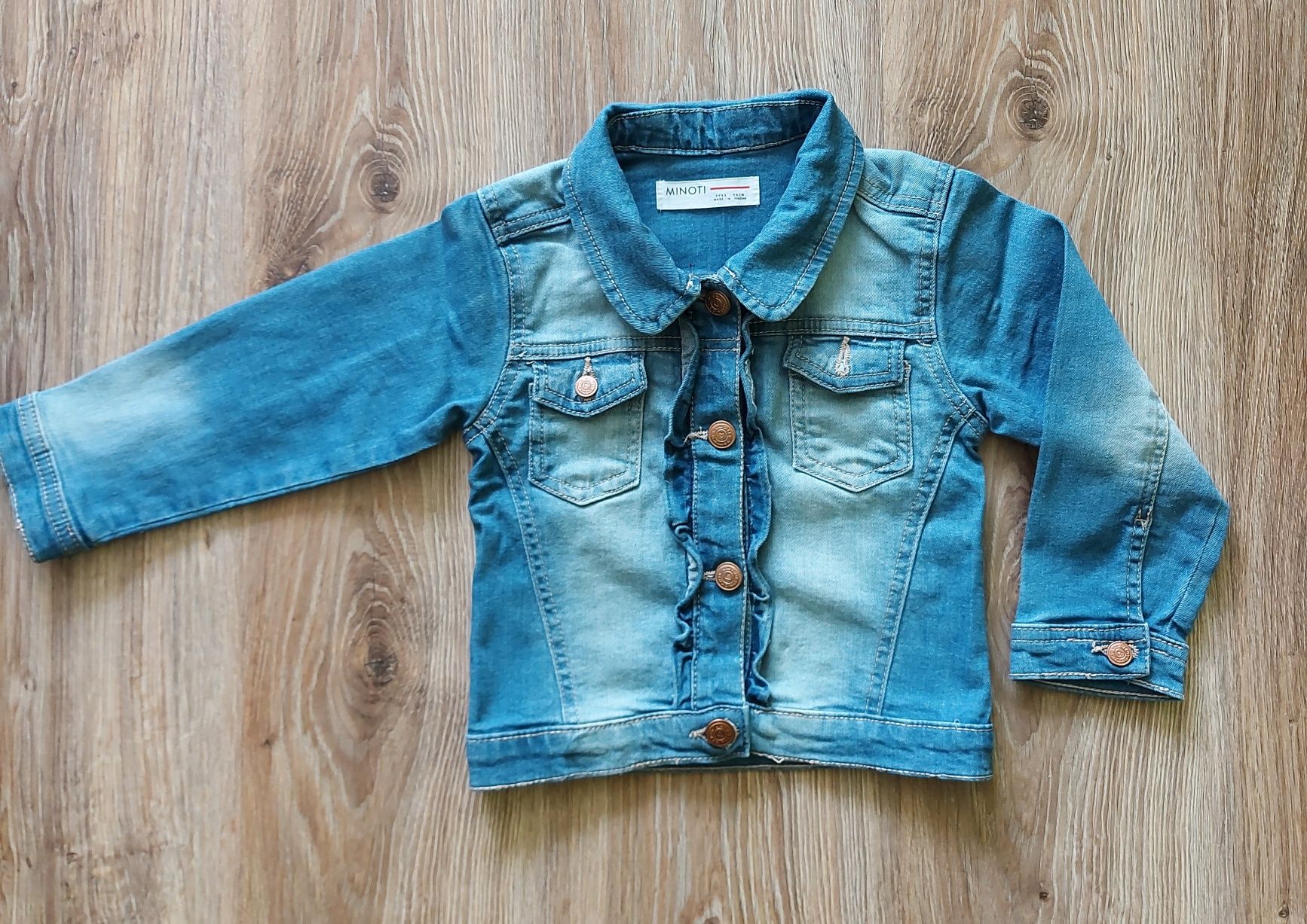 Katana, kurtka jeansowa dla dziewczynki, rozmiar 98